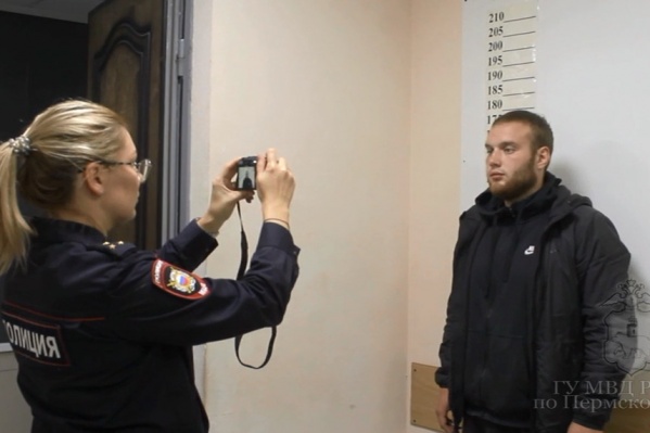 Один из задержанных спортсменов Один из задержанных спортсменов
