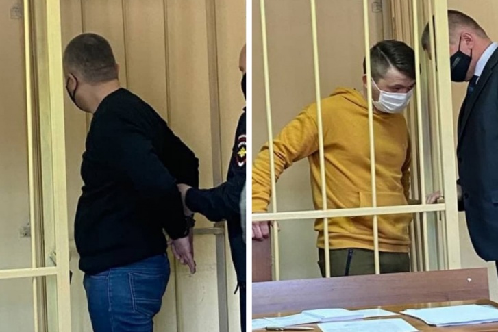 Александр Семенов (слева) и Иван Коковин отправлены под домашний арест