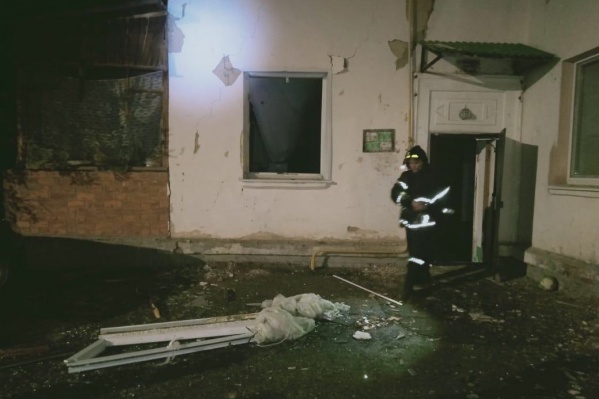 Горения в результате взрыва не произошло Горения в результате взрыва не произошло