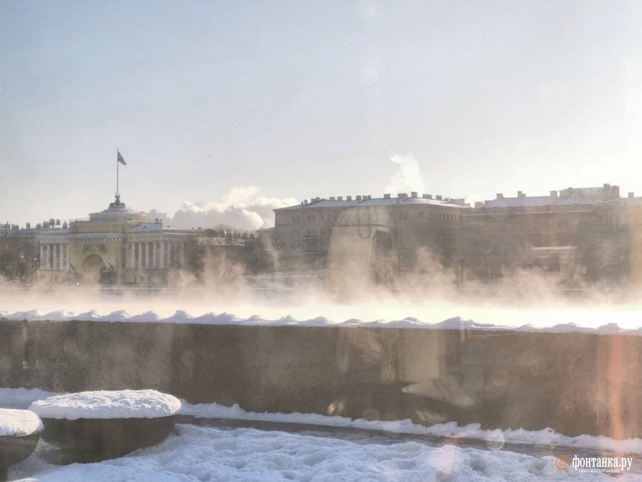 Мороз в Петербурге