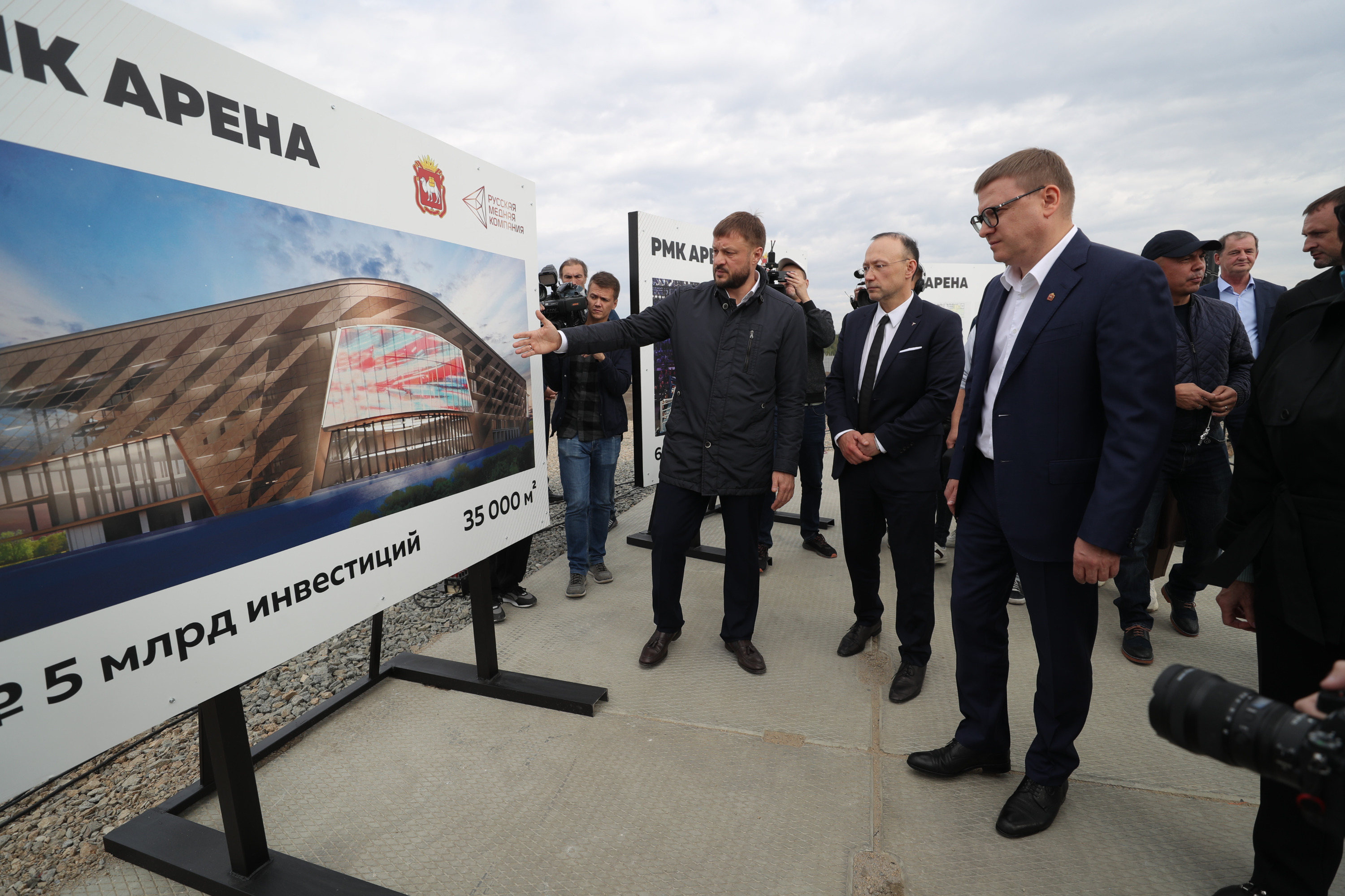 Игорь Алтушкин в Челябинске начал строительство крупнейшей на Урале арены