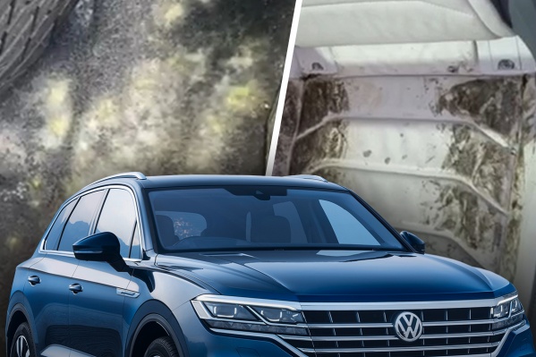 Volkswagen Touareg жителя Миасса заплесневел изнутри Volkswagen Touareg жителя Миасса заплесневел изнутри