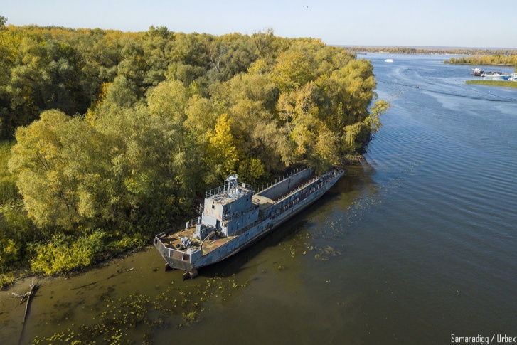 Корабль нашел свое пристанище на берегах Волги Корабль нашел свое пристанище на берегах Волги