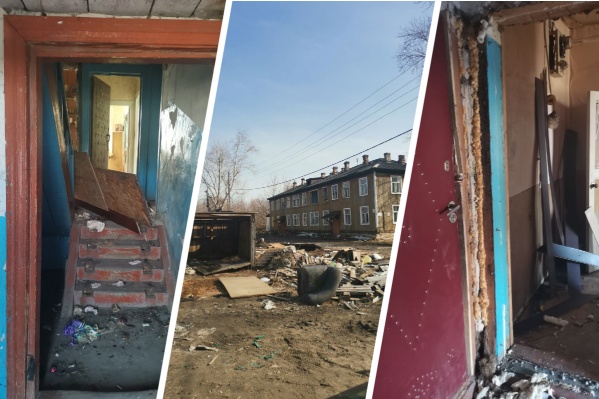 В доме еще живут люди, но туда стали наведываться незваные гости В доме еще живут люди, но туда стали наведываться незваные гости