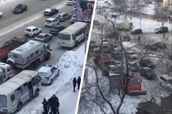 Снегоуборочные машины появились на улице Гоголя за несколько часов до акции Снегоуборочные машины появились на улице Гоголя за несколько часов до акции 