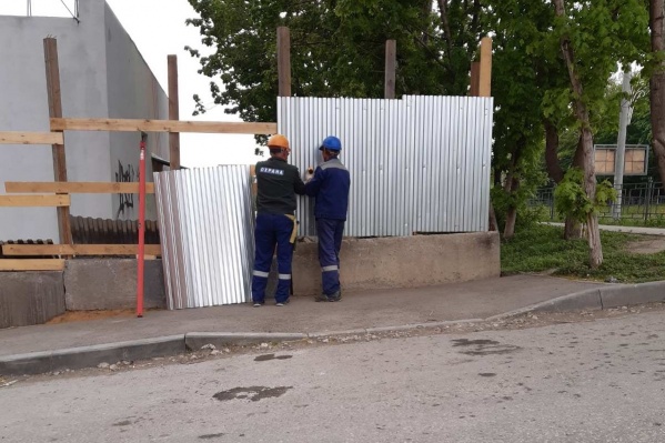 Горожанам пока удалось остановить строительные работы Горожанам пока удалось остановить строительные работы