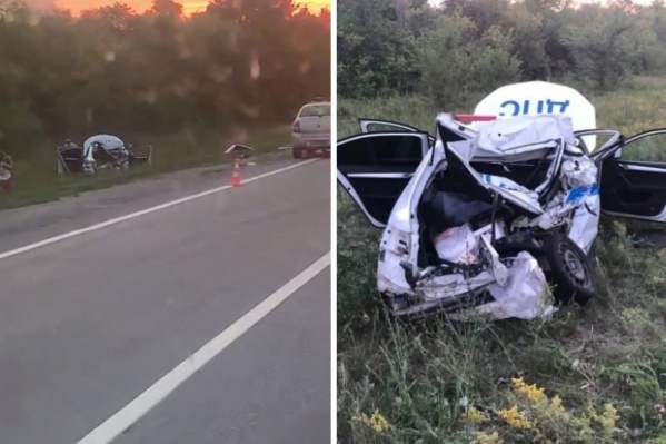 Автомобили превратились в груду металла Автомобили превратились в груду металла