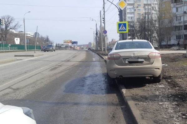 Нетрезвое вождение довело водителя этой машины до обочины Нетрезвое вождение довело водителя этой машины до обочины