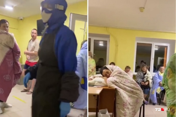 Пациентов разбудили и вывели в коридор Пациентов разбудили и вывели в коридор