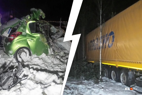 По словам очевидцев, Hyundai занесло, и машина выехала на встречку По словам очевидцев, Hyundai занесло, и машина выехала на встречку