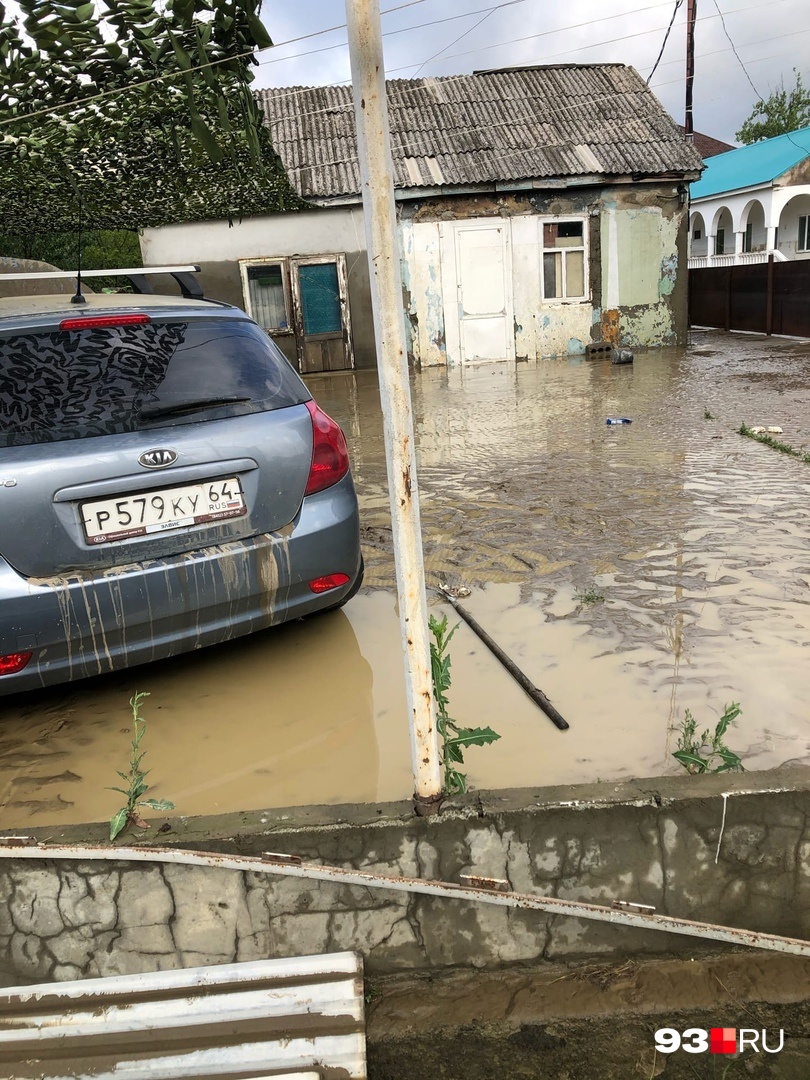 Последствия потопа в Джубге