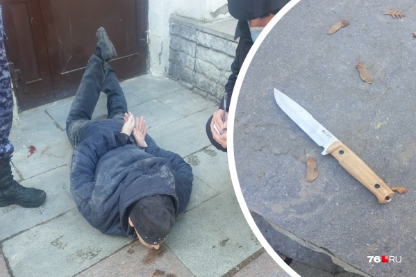 Напавшего быстро скрутили Напавшего быстро скрутили