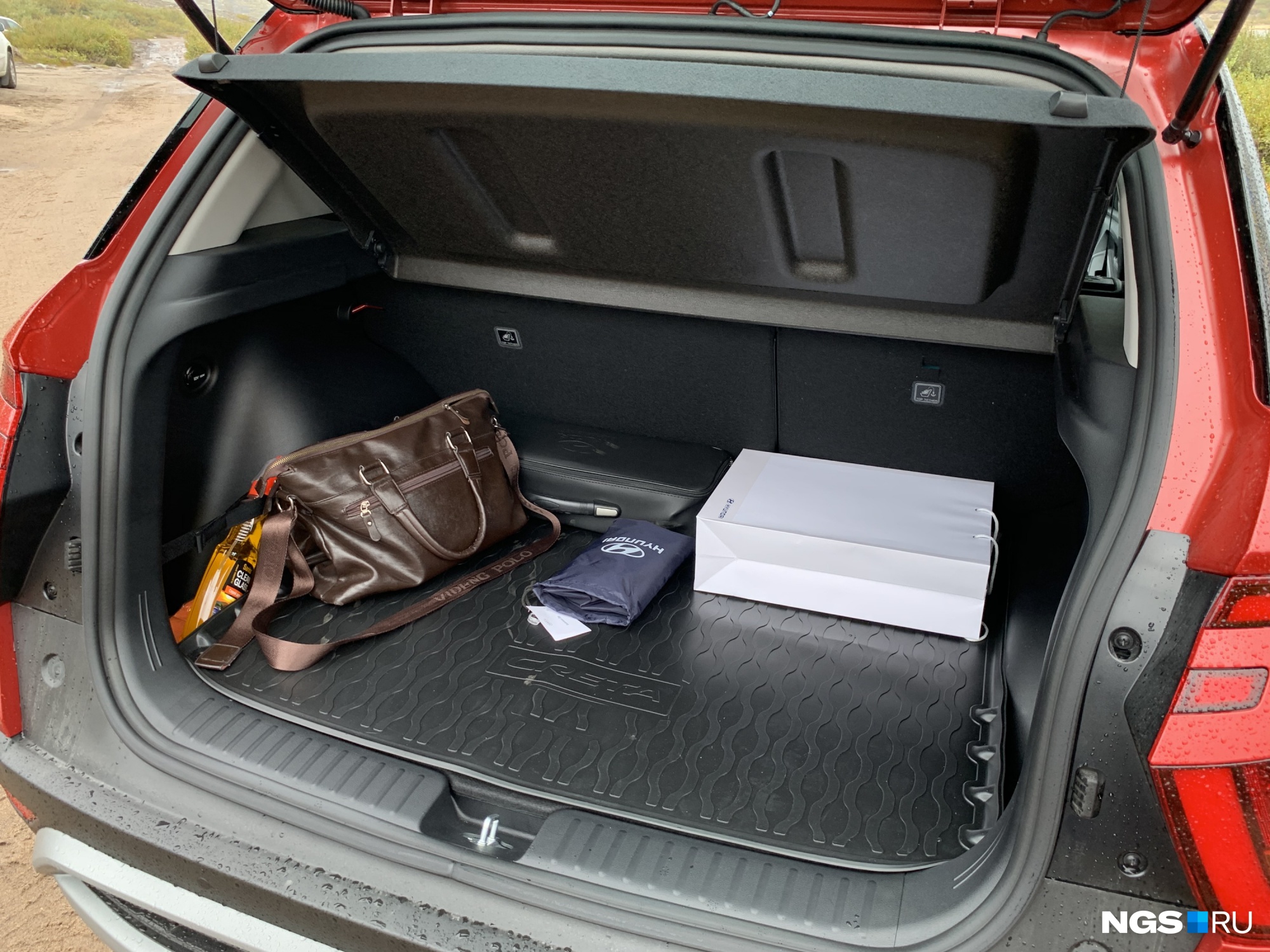 Объем багажника — до 433 литров, со сложенными сиденьями — 1390 литров