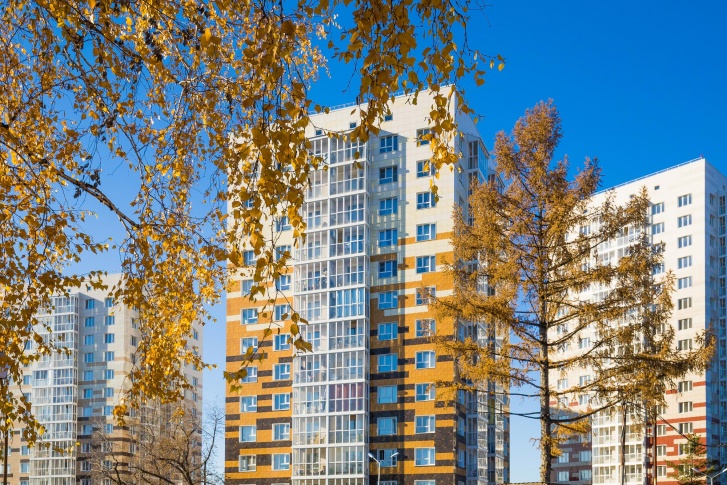 Новые высотки удачно вписываются в окружающий пейзаж Новые высотки удачно вписываются в окружающий пейзаж