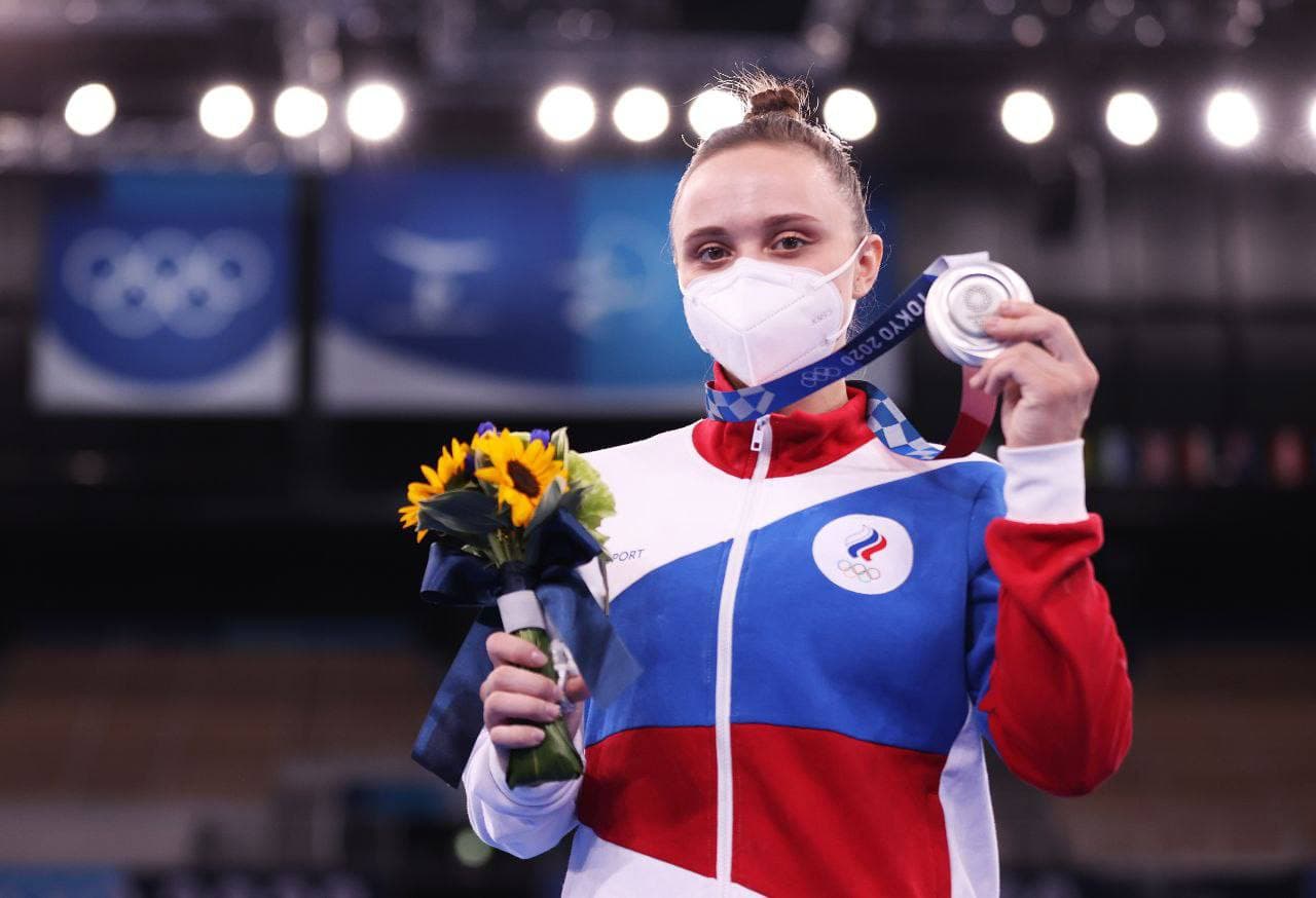 Гимнастка Анастасия Ильянкова добавила медаль в копилку сборной