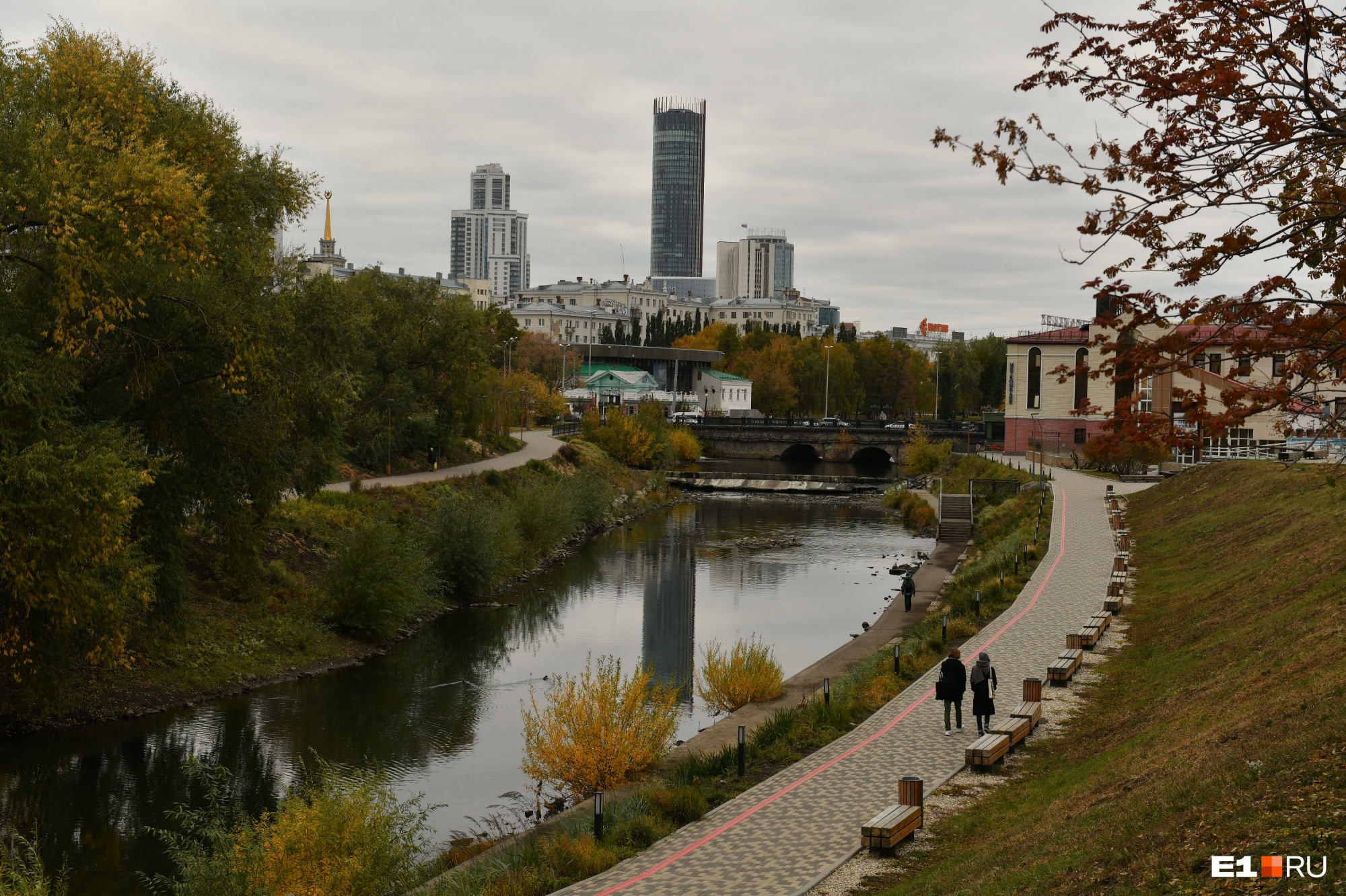 набережная исети в екатеринбурге