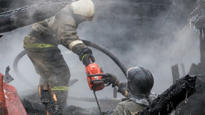 В Прикамье на пожаре в частном доме погиб человек