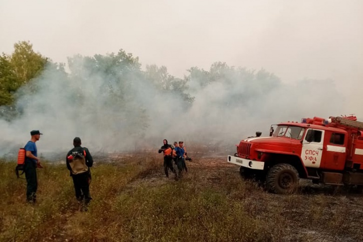 В республике по-прежнему полыхают леса В республике по-прежнему полыхают леса