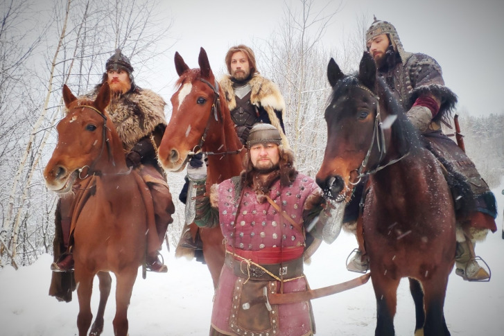 На съемках фильма «Сердце Пармы» На съемках фильма «Сердце Пармы»