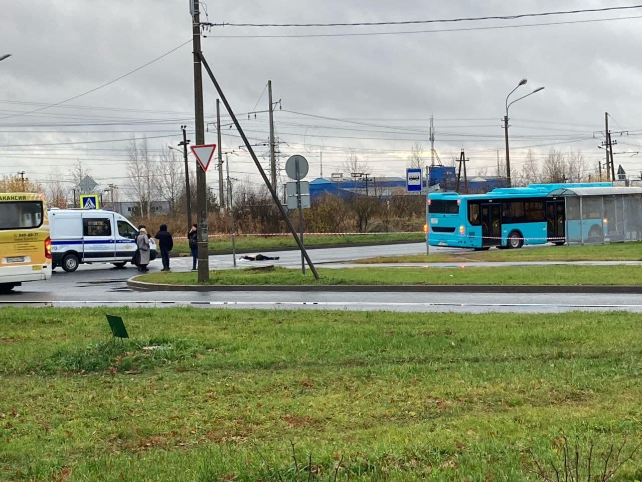 Пассажир автобуса умер при задержании…