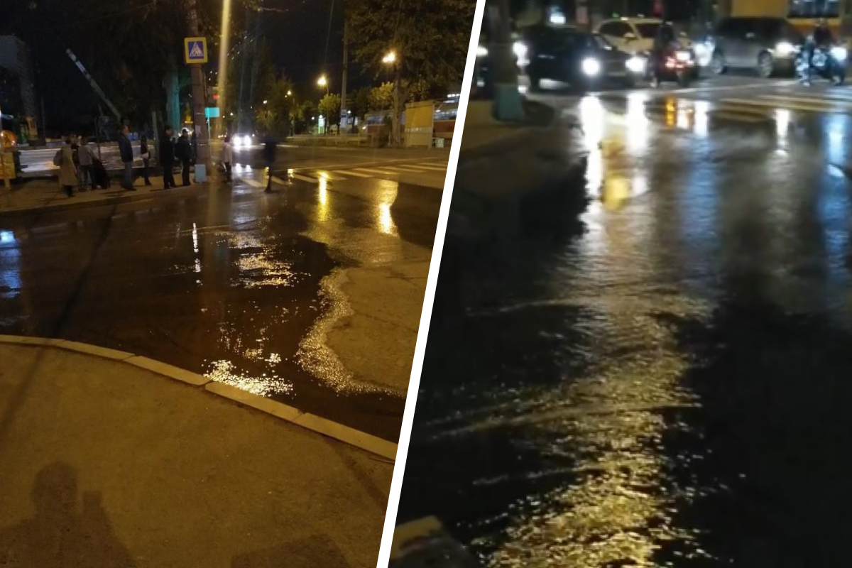 вода обтекает камень. вода течет с крыши. текущая вода. дождевые потоки.