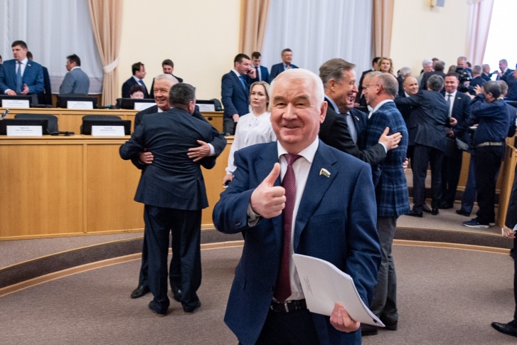 Возможно, председателем регионального парламента вновь станет Сергей Корепанов. Эту должность он занимает больше 20 лет