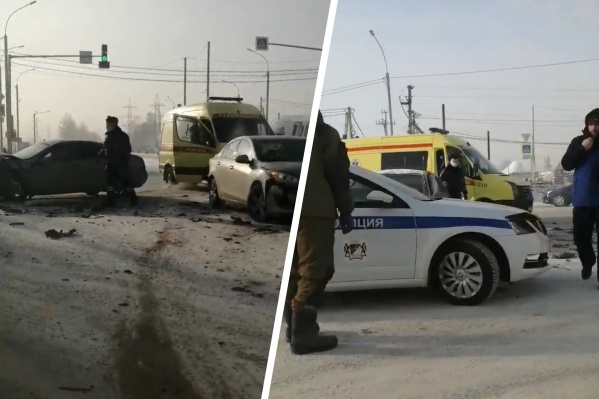 На место происшествия приехали сотрудники полиции и скорой помощи На место происшествия приехали сотрудники полиции и скорой помощи