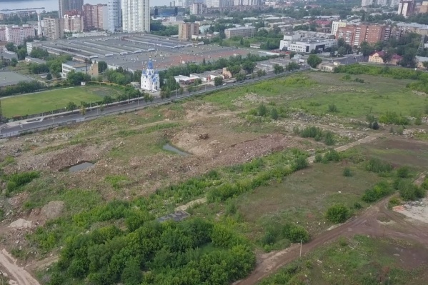 Территория пустует несколько лет