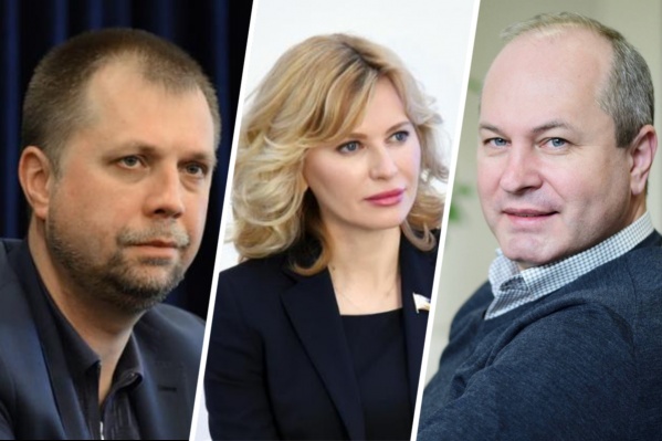 Александр Бородай (слева), Екатерина Стенякина и Виталий Кушнарев подали заявки на участие в праймериз «Единой России» Александр Бородай (слева), Екатерина Стенякина и Виталий Кушнарев подали заявки на участие в праймериз «Единой России»