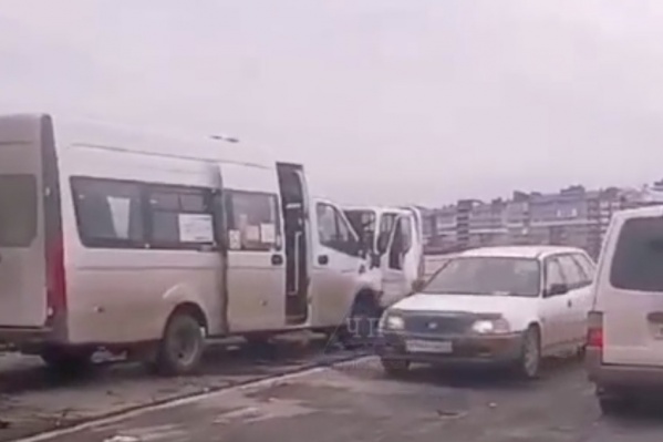 Авария произошла прямо на выезде из города Авария произошла прямо на выезде из города