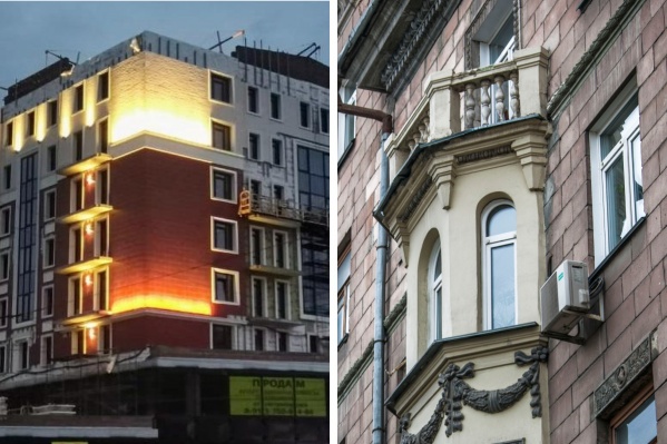 Сравните два здания, выполненные в стиле сталинский ампир<br> Сравните два здания, выполненные в стиле сталинский ампир<br>