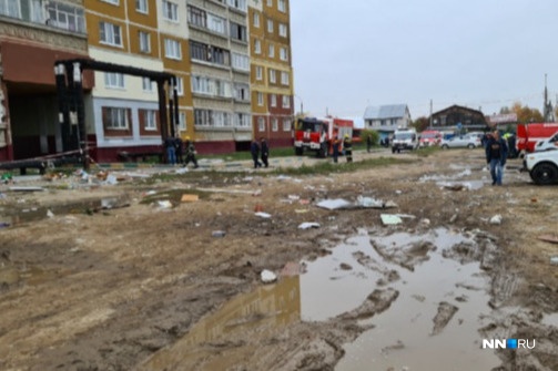 Взрыв произошел на девятом этаже панельного дома Взрыв произошел на девятом этаже панельного дома