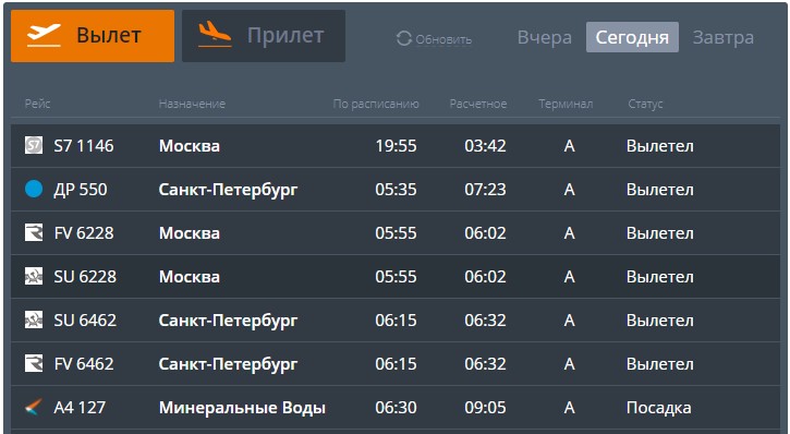 Из Челябинска утренние рейсы тоже отправились с опозданием