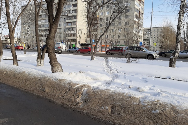 После того как убрали забор на Червишевском тракте, пассажиры автобусов начали перебегать многополосную дорогу в неположенном месте, чтобы сократить путь до остановки 