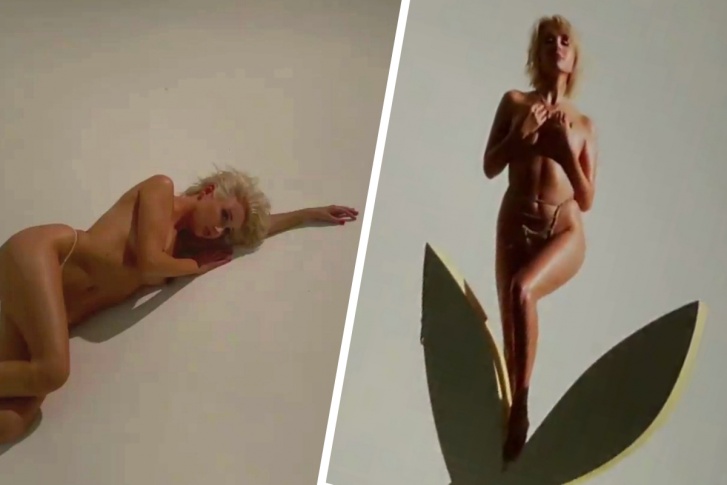 Клава Кока показала откровенные кадры со съемок для Playboy