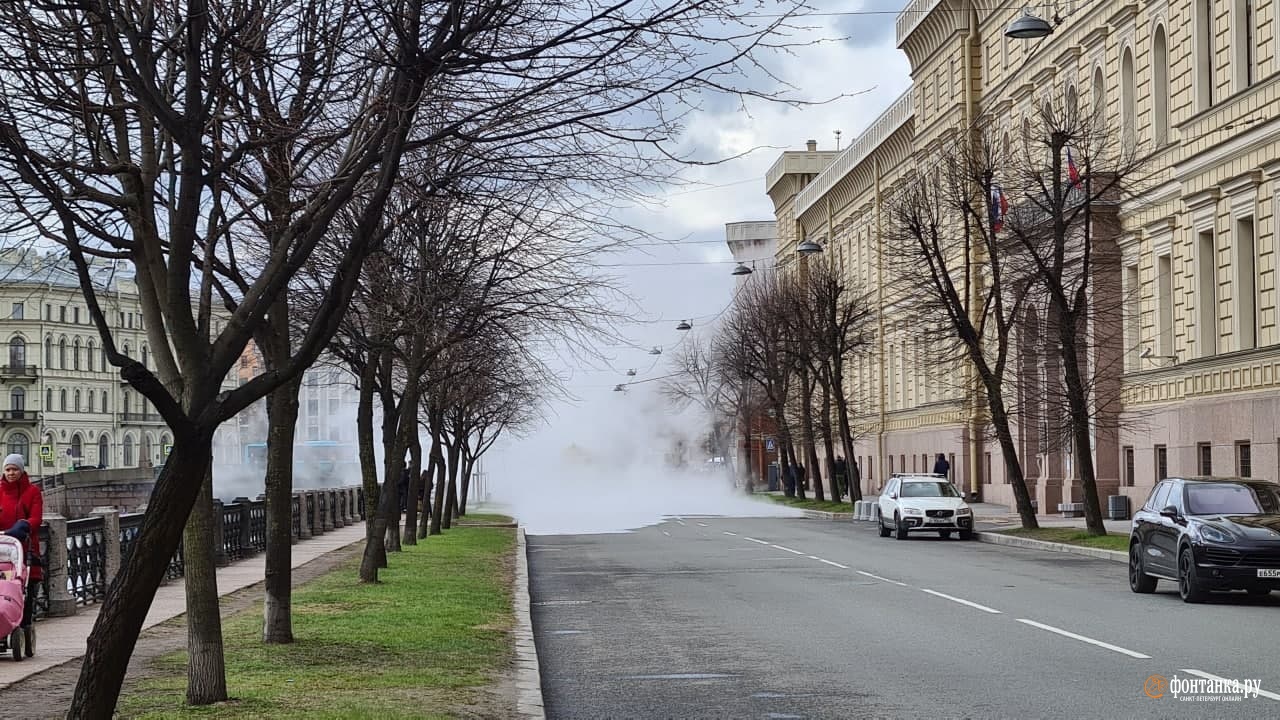 Бесплатная мойка. В центре Петербурга…