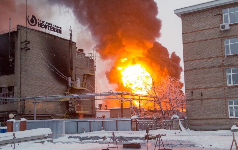 Огонь видели все местные жители Огонь видели все местные жители