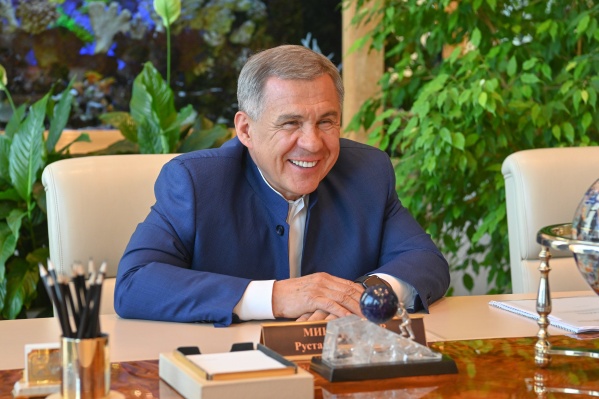 Рустам Минниханов является президентом Татарстана с 2010 года Рустам Минниханов является президентом Татарстана с 2010 года