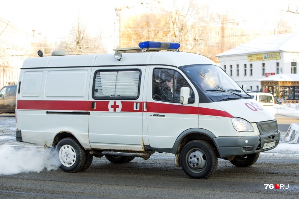 В аварии пострадала только девушка В аварии пострадала только девушка