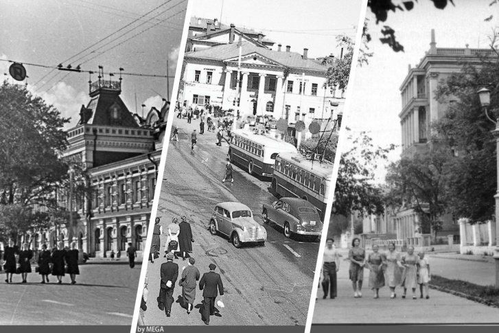 Редкие кадры города Горького в <nobr class="_">1940–1950-е</nobr> годы Редкие кадры города Горького в <nobr class="_">1940–1950-е</nobr> годы