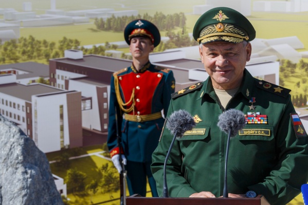 Сергей Шойгу на торжественное открытие кадетского корпуса приехать не смог Сергей Шойгу на торжественное открытие кадетского корпуса приехать не смог