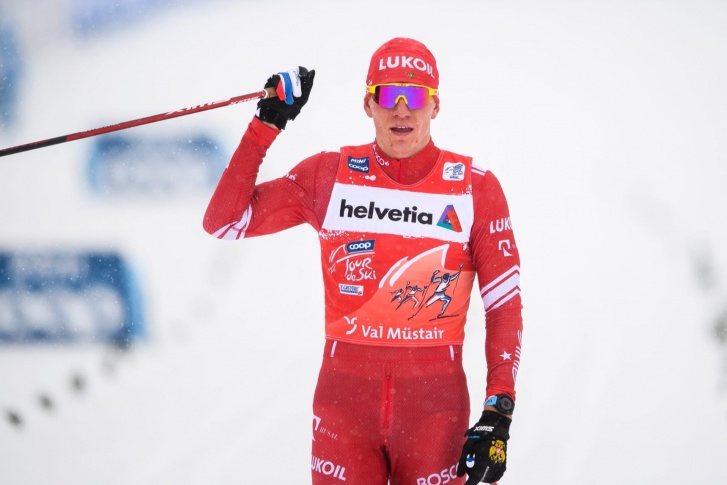 К концу соревнований Александр подошел с самым большим отрывом от второго места в общем зачете за всю историю «Тур де Ски»