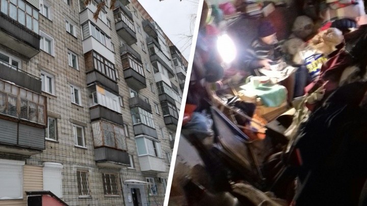 Жители дома на Некрасова развернули борьбу против захламленной квартиры — они опасаются за жизнь соседки