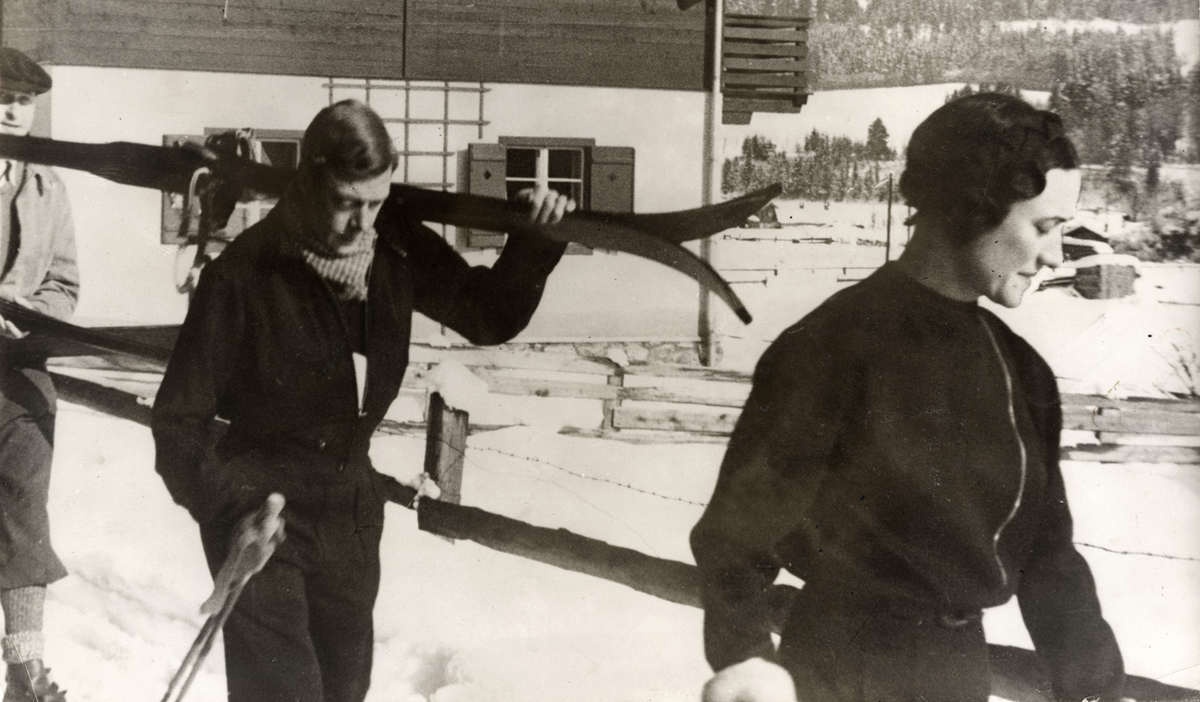 Уоллис Симпсон и Эдуард. Февраль 1935 года