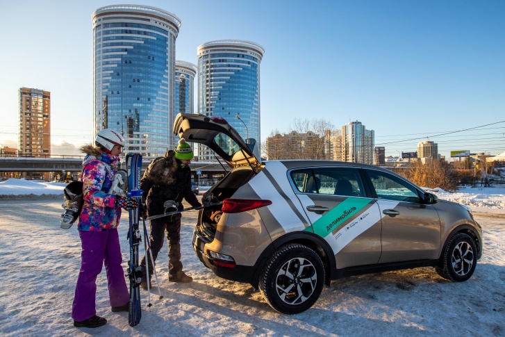 На делимобиле можно поехать даже в мини-отпуск