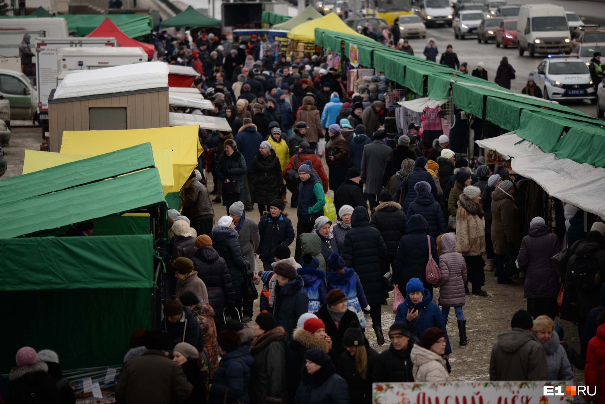 На главной площади Екатеринбурга в эти выходные будут продавать сыр и саженцы