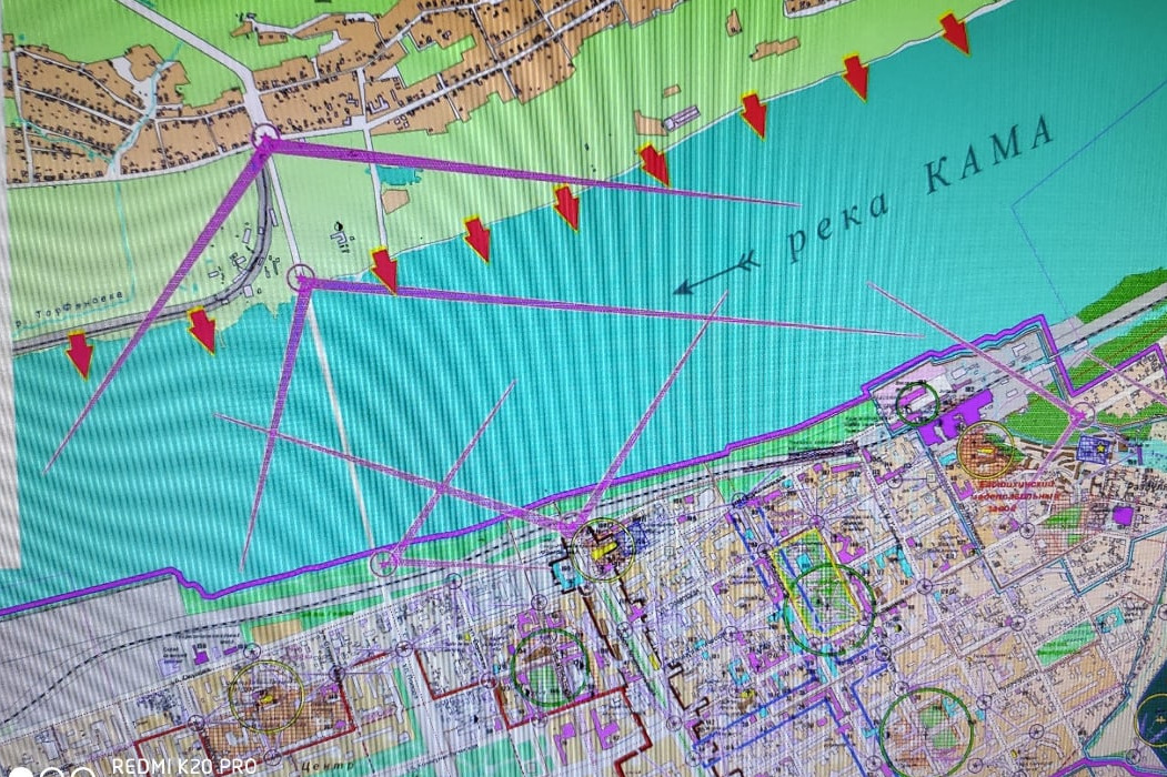 Этот вид отмечен красными стрелочками на плане, принятом <nobr class="_">в 2007 году</nobr> Этот вид отмечен красными стрелочками на плане, принятом <nobr class="_">в 2007 году</nobr> 