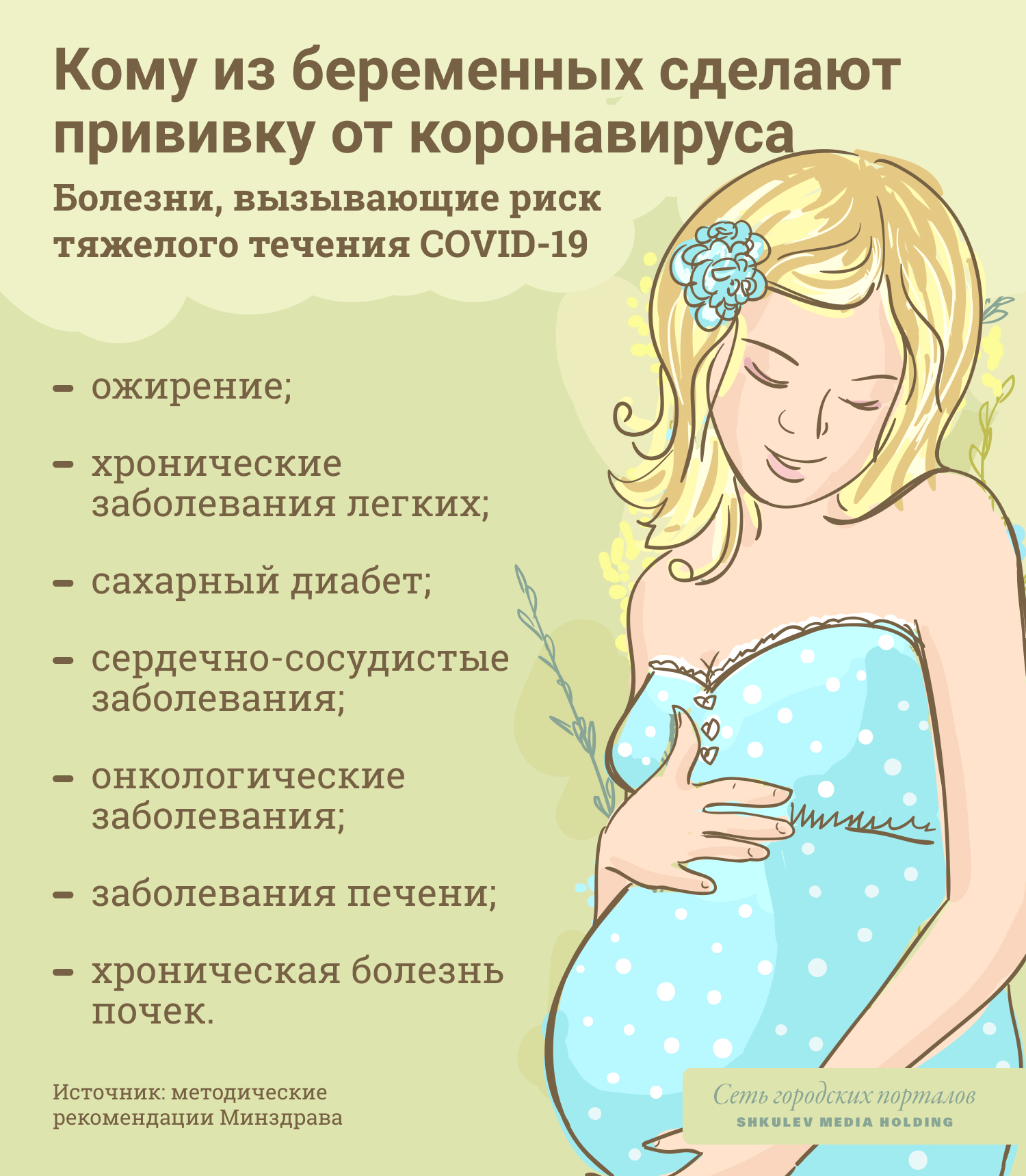 Беременным будут делать прививку от коронавируса только в исключительных случаях