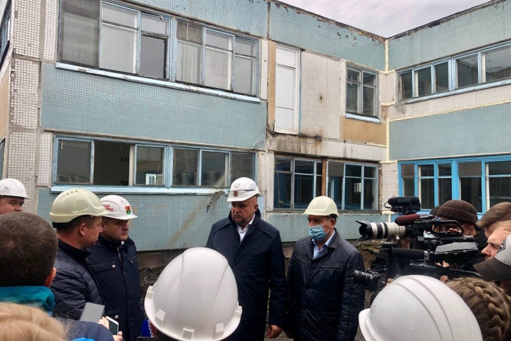 В рамках программы уже начался ремонт образовательного учреждения В рамках программы уже начался ремонт образовательного учреждения