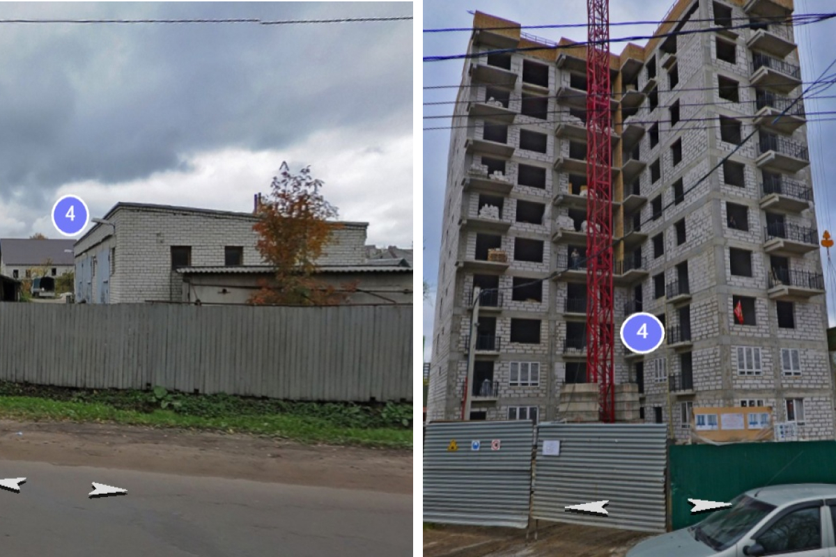 Участок, принадлежащий частному бизнесмену, в 2010-м <nobr class="_">и в 2020 году</nobr> Участок, принадлежащий частному бизнесмену, в 2010-м <nobr class="_">и в 2020 году</nobr> 
